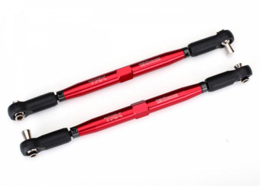 Traxxas Toe Links Alu Red 158mm Adjustable (2) X-Maxx TRX7748R