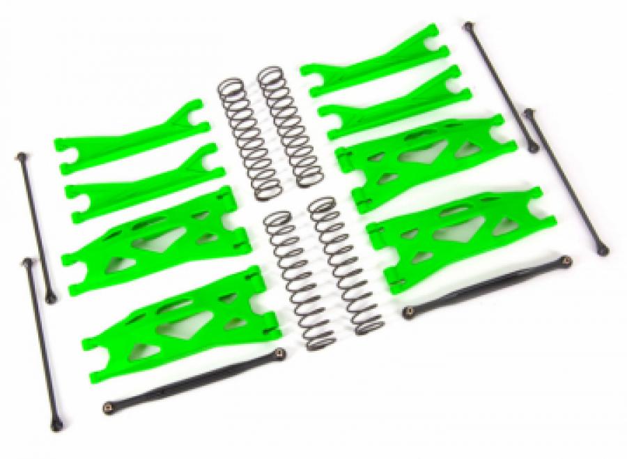 Traxxas Suspension Kit WideMaxx Green X-Maxx TRX7895G
