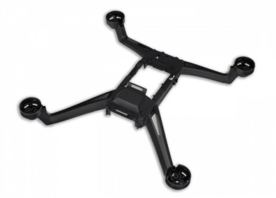 Traxxas Main frame, Black, Aton TRX7923