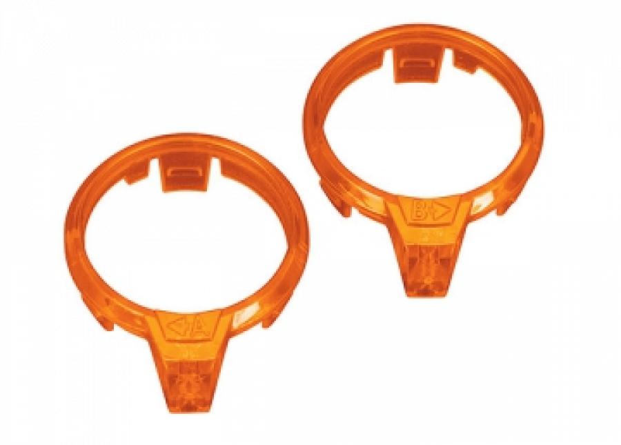 Traxxas LED-lens motor, Orange, Aton (L&R) TRX7963
