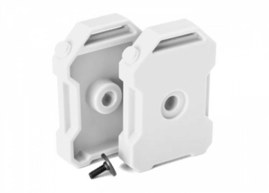 Traxxas Fuel Canisters White (2) TRX-4 TRX8022X