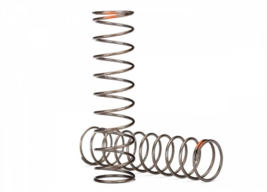 Traxxas Springs natural finish gts 0.39 orange (2) TRX8044