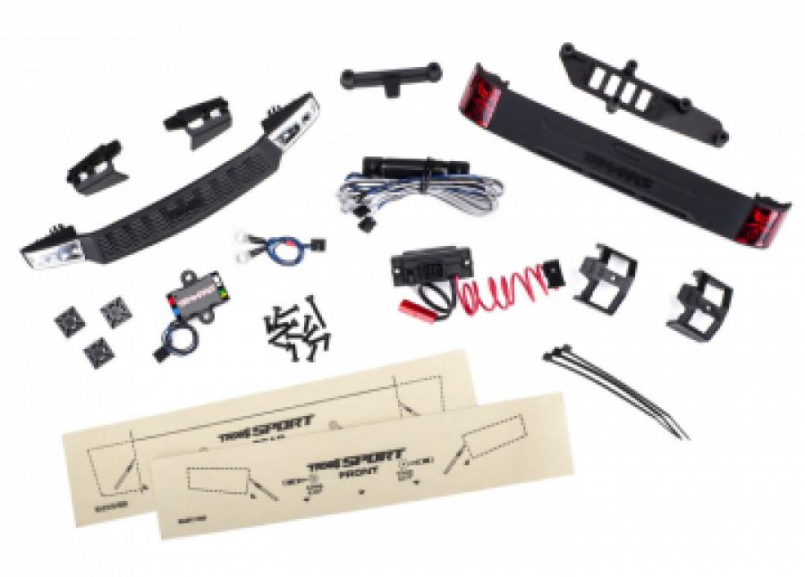 Traxxas LED Head- and Tail Light Kit with Power Supply TRX-4 Sport TRX8085