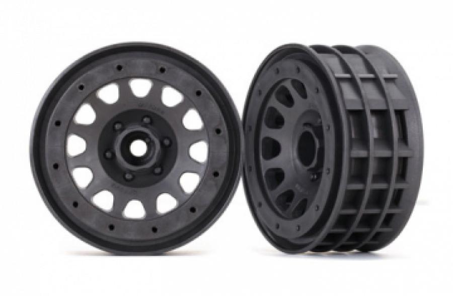 Traxxas Wheels Method 105 Charcoal Grey 2.2" SC (2) TRX8171A