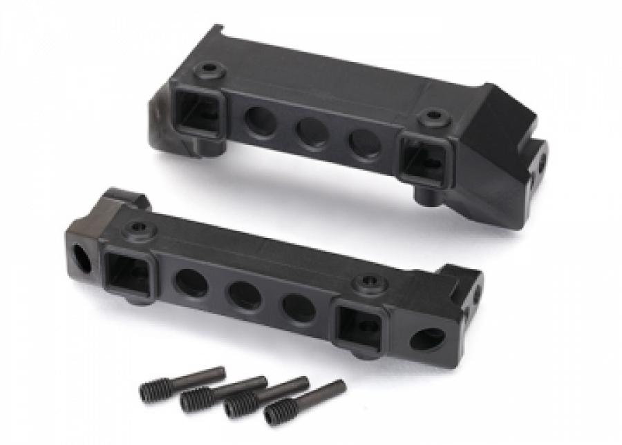 Traxxas Bumper mounts front and rear TRX-4 TRX8237