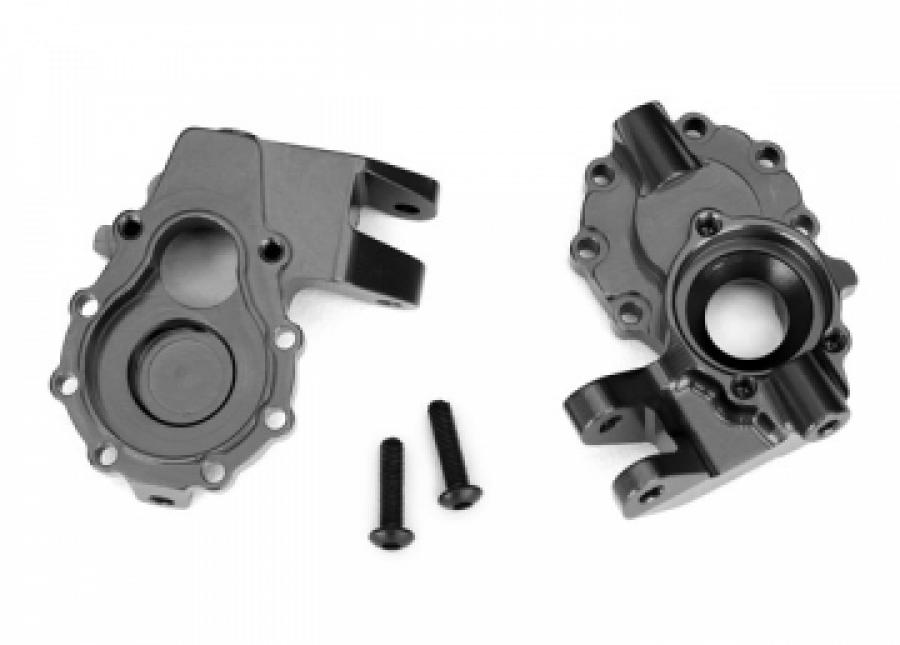 Traxxas Portal Housing Inner Front Alu Grey Left/Right (2) TRX-4 TRX8252A