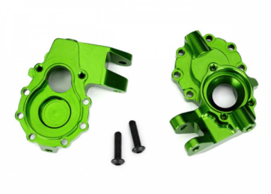 Traxxas Portal Housing Inner Front Alu Green Left/Right (2) TRX-4 TRX8252G