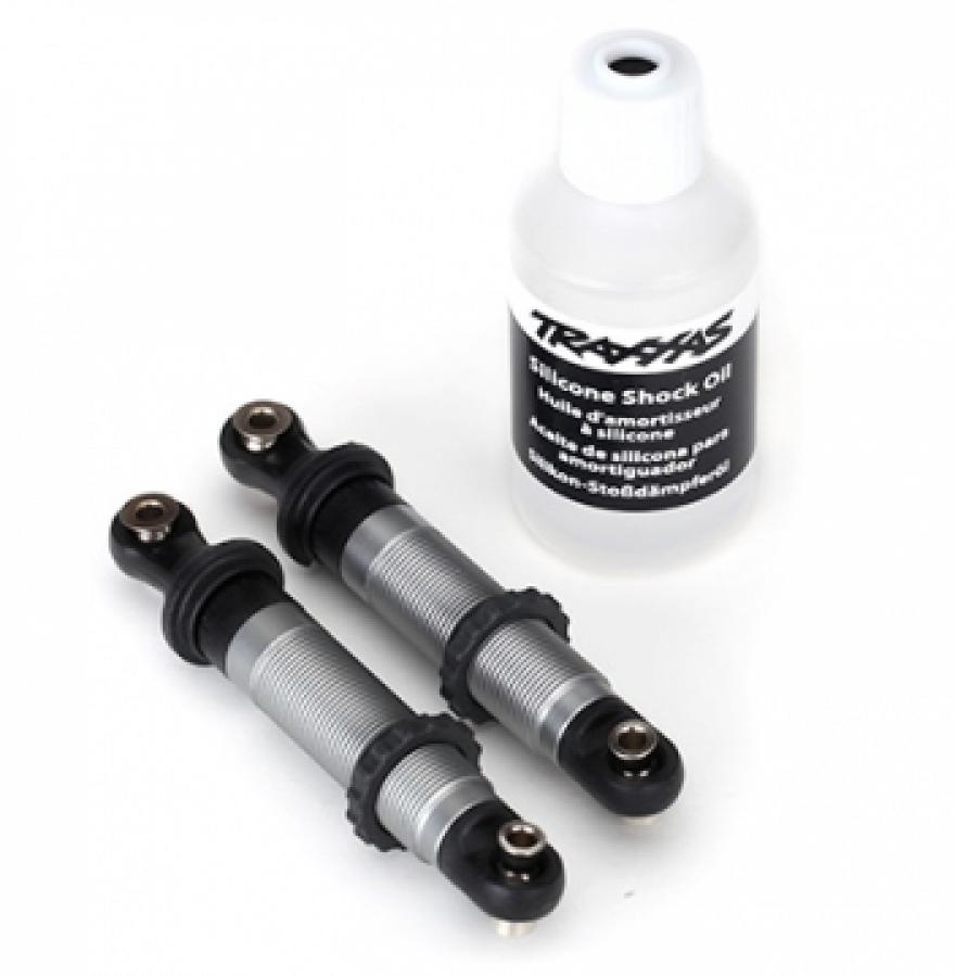 Traxxas Shocks GTS Silver Alu (2) TRX8260