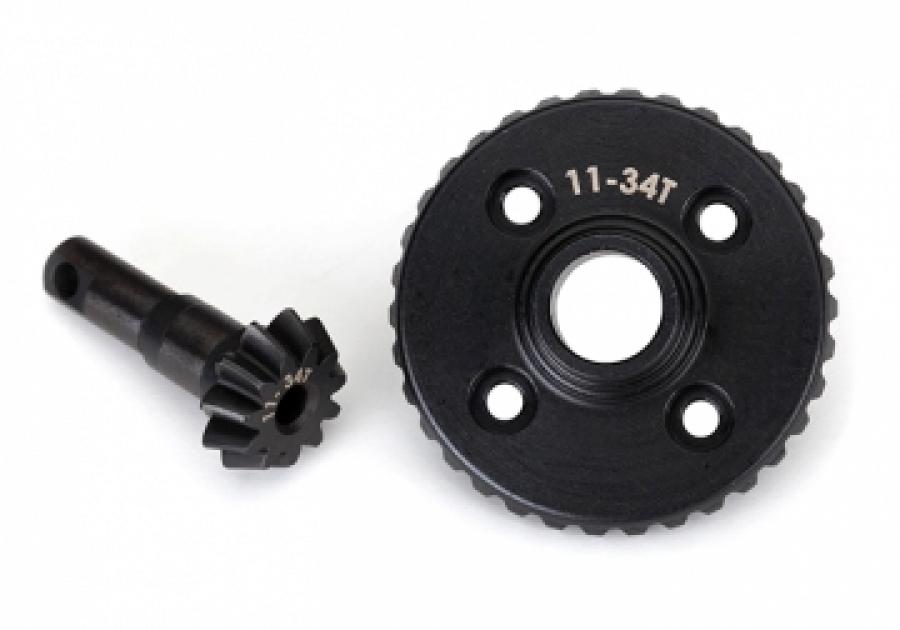 Traxxas Ring gear differential pinion gear 11/34T (CNC) TRX-4 TRX8279R