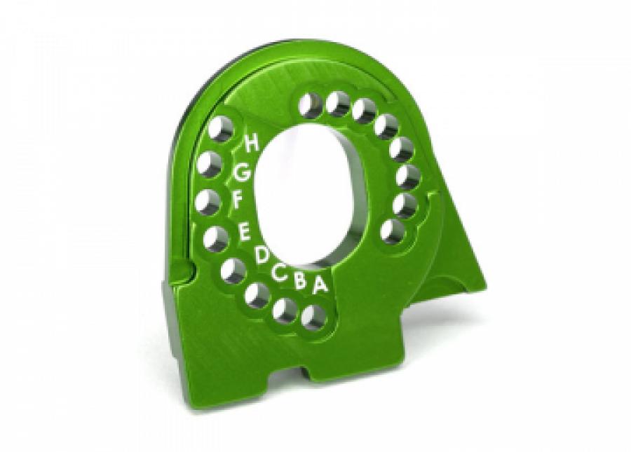 Traxxas Motor Mount Plate Alu Green TRX-4 TRX8290G