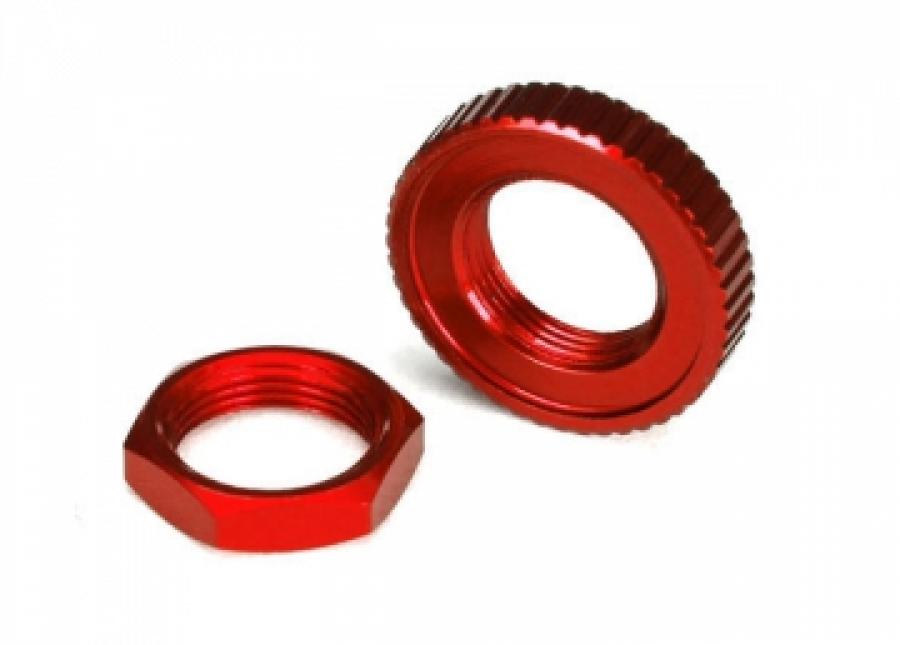 Traxxas Servo Saver Nut Alu Red 4-TEC 2.0 TRX8345R