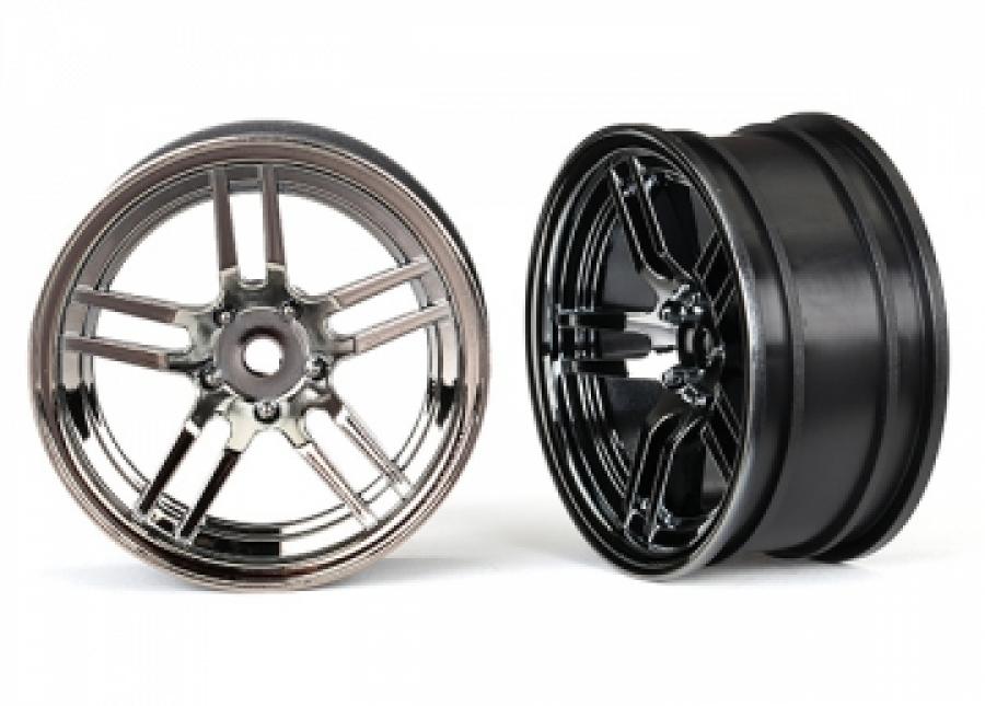 Traxxas Wheels Split-spoke 1.9" Touring Front (2) TRX8371