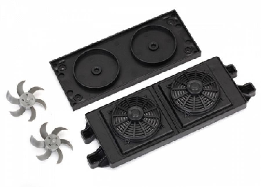 Traxxas Radiators Black (2) TRX8421