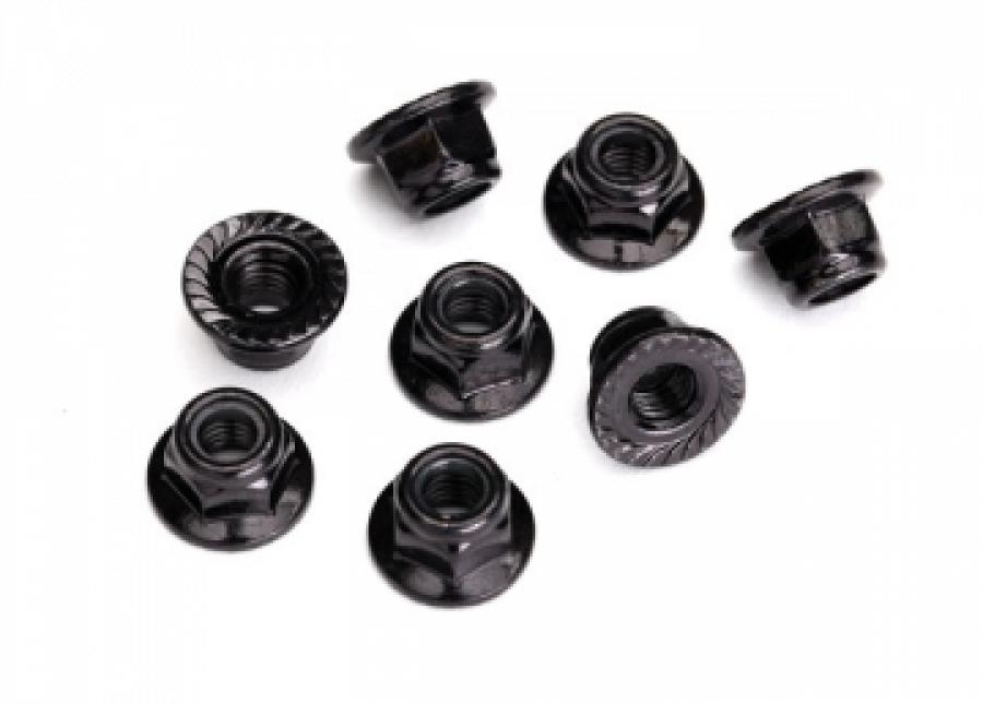 Traxxas Lock Nut Flanged M5 Steel (8) TRX8447