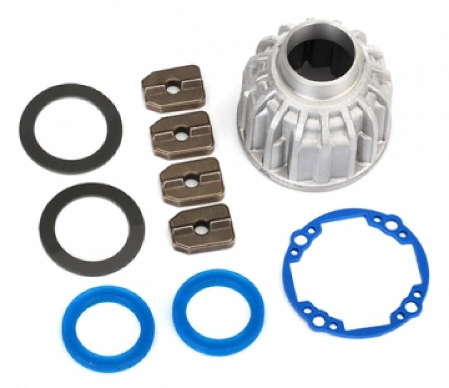 Traxxas Differential Carrier Alu Front/Center with Gaskets TRX8581X