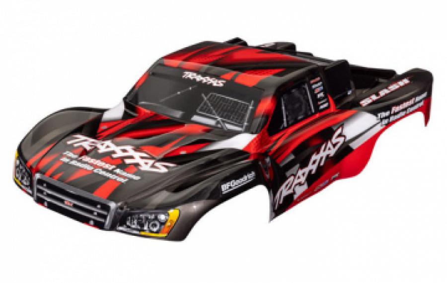Traxxas Body Slash 2WD/4x4 Red Painted TRX5851