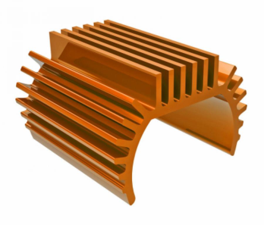 Traxxas Motor Heat Sink Alu Orange Titan 180 87T TRX9793-ORNG
