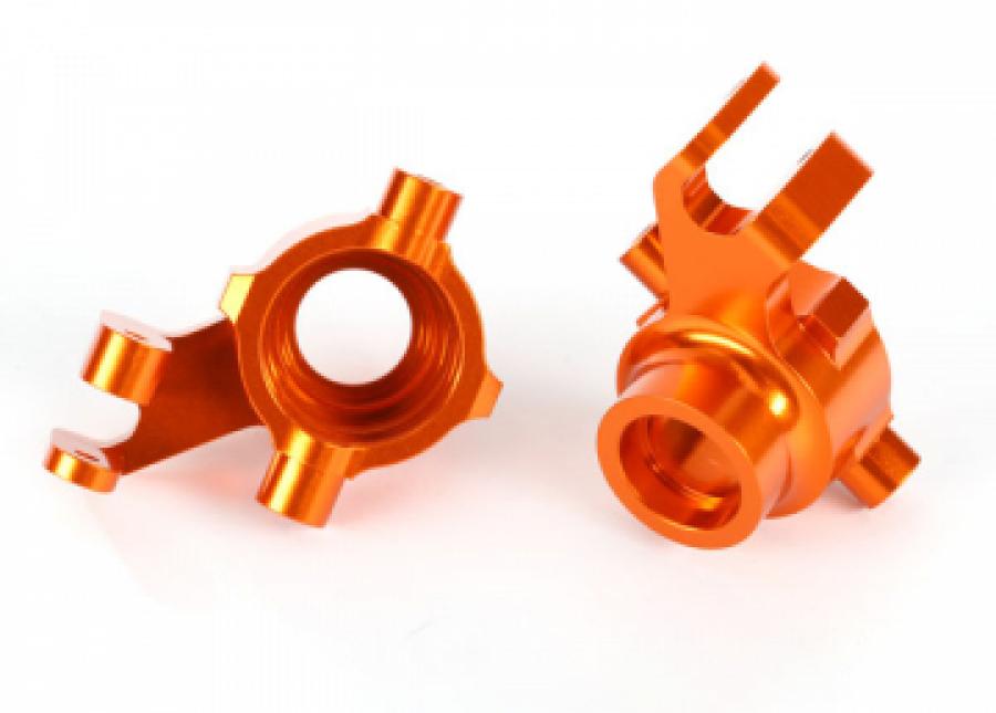 Traxxas Steering Blocks Alu Orange (Pair) Maxx TRX8937A