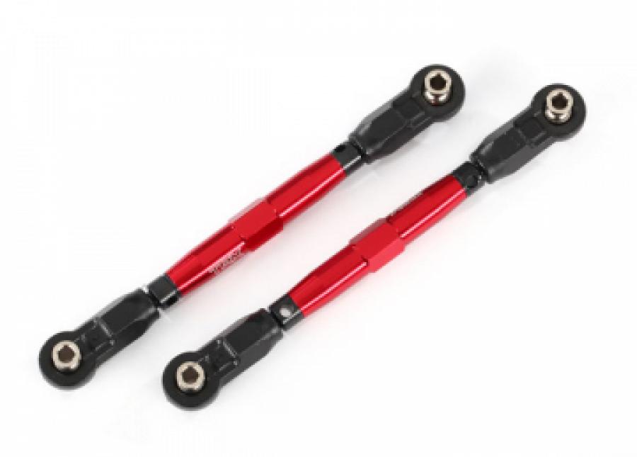 Traxxas Toe Links Front Adjustable Alu Red w/ Wrench (2) Maxx TRX8948R