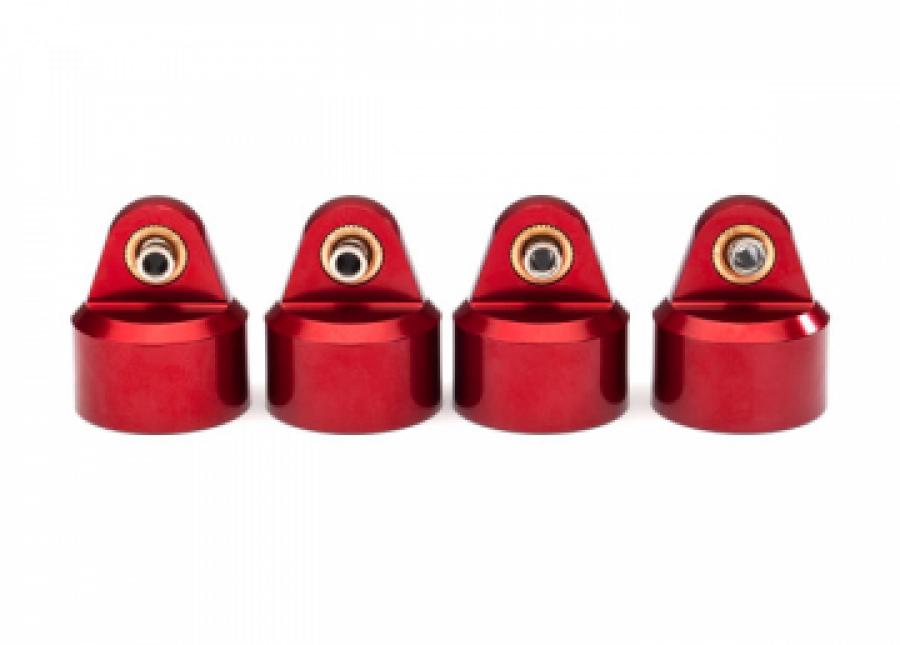 Traxxas Shock Caps Alu Red GT-Maxx (4) TRX8964R