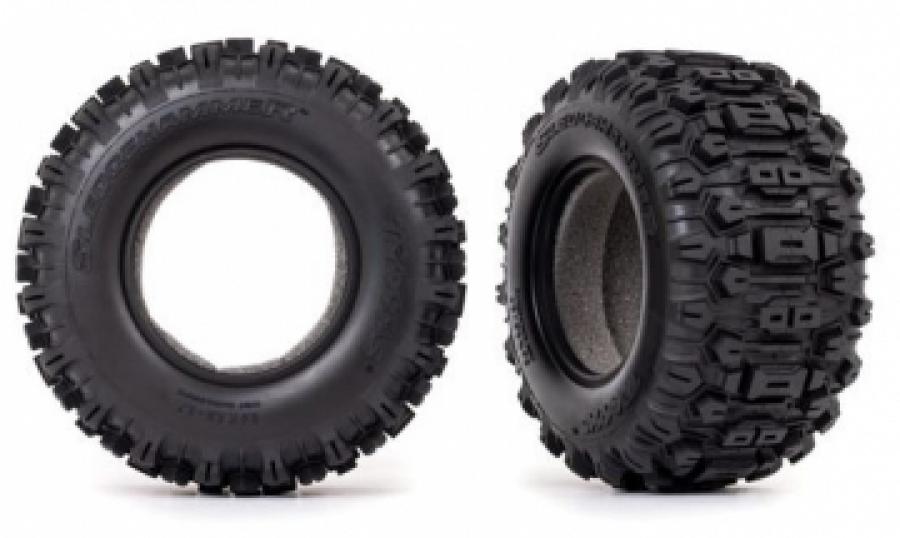 Traxxas Tires Sledgehammer (17mm MAXX) 2.8/3.6'' TSM (2) TRX8974