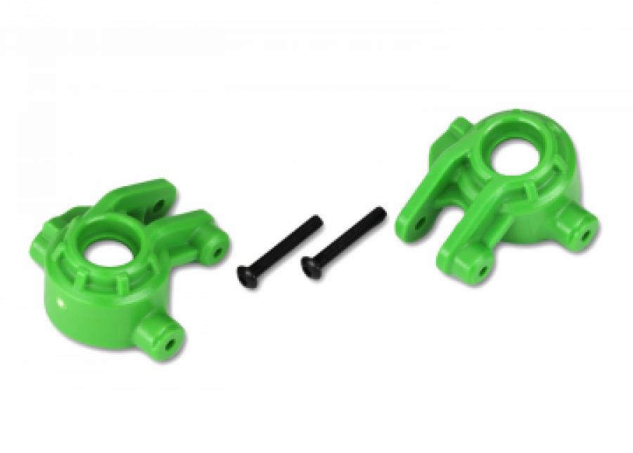 Traxxas Steering Blocks HD Green L+R (for Upgrade Kit #9080) TRX9037G