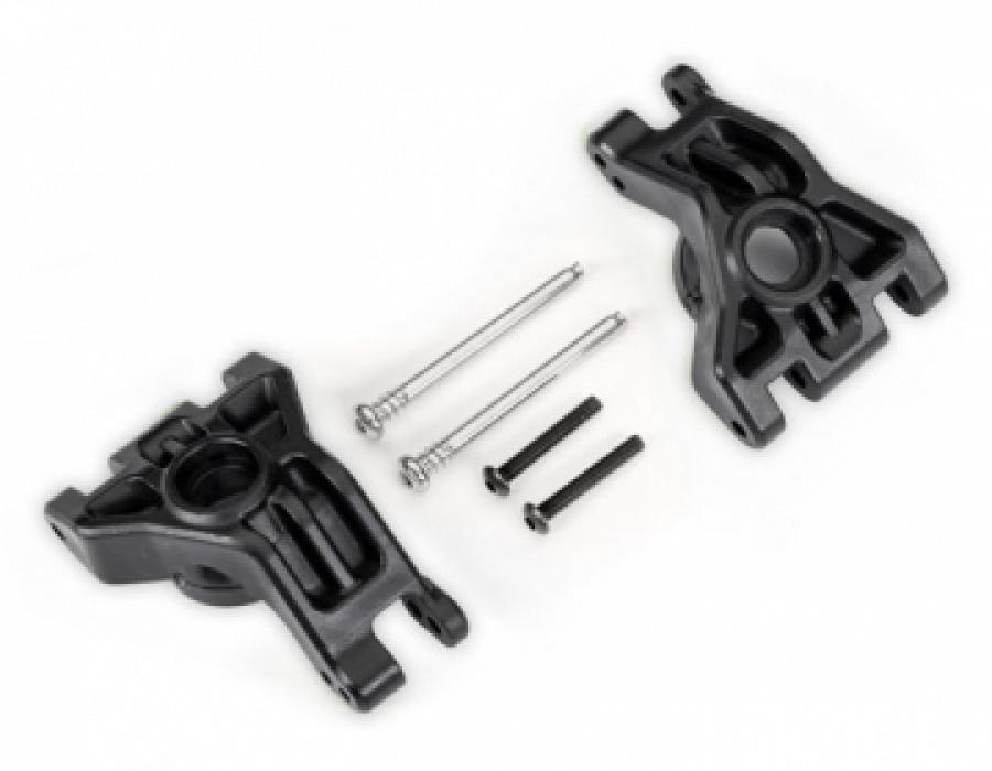 Traxxas Stub Axle Carriers Rear HD (Pair) Black (for Upgrade Kit #9080) TRX9050