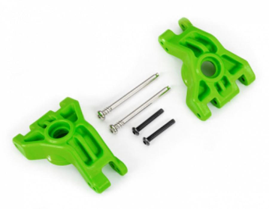 Traxxas Stub Axle Carriers Rear HD (Pair) Green (for Upgrade Kit #9080) TRX9050G
