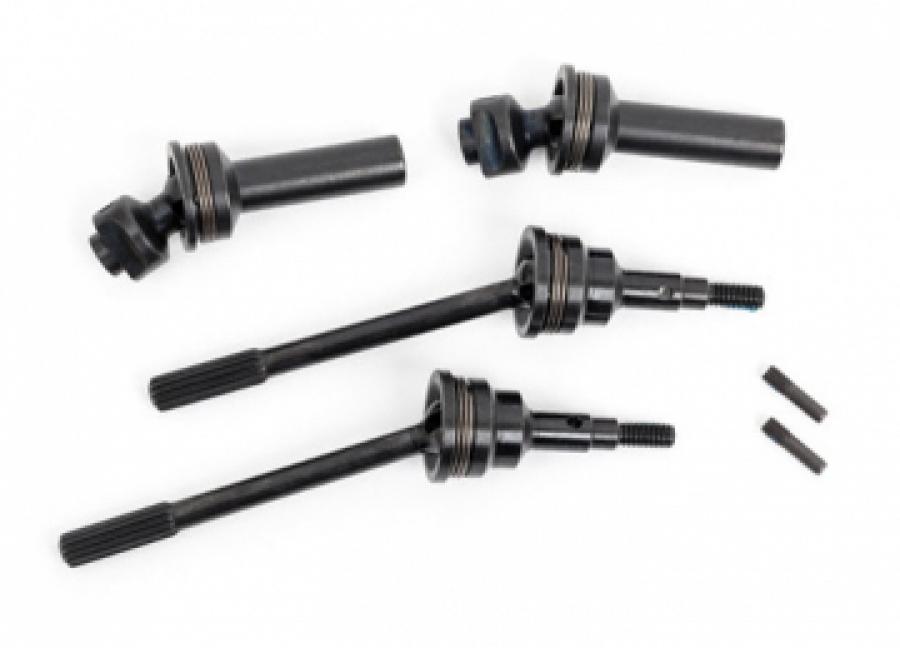 Traxxas Driveshafts HD Front CV Steel Complete (2) (for Upgrade Kit #9080) TRX9051R