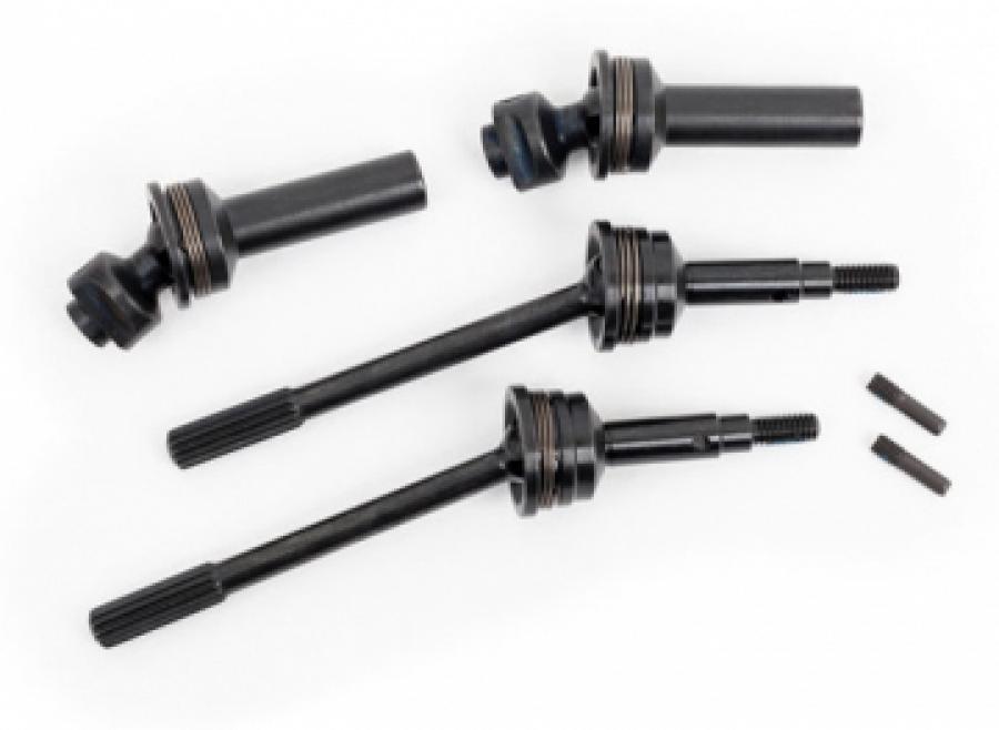 Traxxas Driveshafts HD Rear CV Steel Complete (2) (for Upgrade Kit #9080) TRX9052R