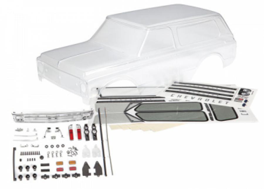 Traxxas Body Chevy Blazer ´69 Clear w Trim TRX9112