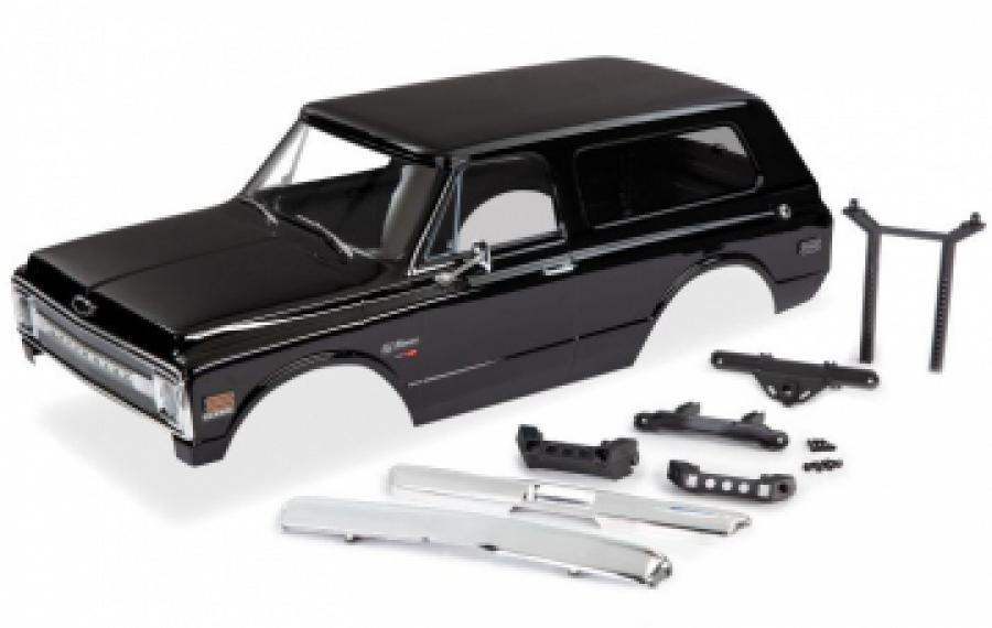 Traxxas Body Chevy Blazer Â´69 Black Complete TRX9112X