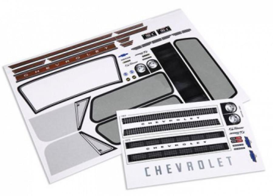 Traxxas Decal Sheet Blazer´69 ja ´72 TRX9113
