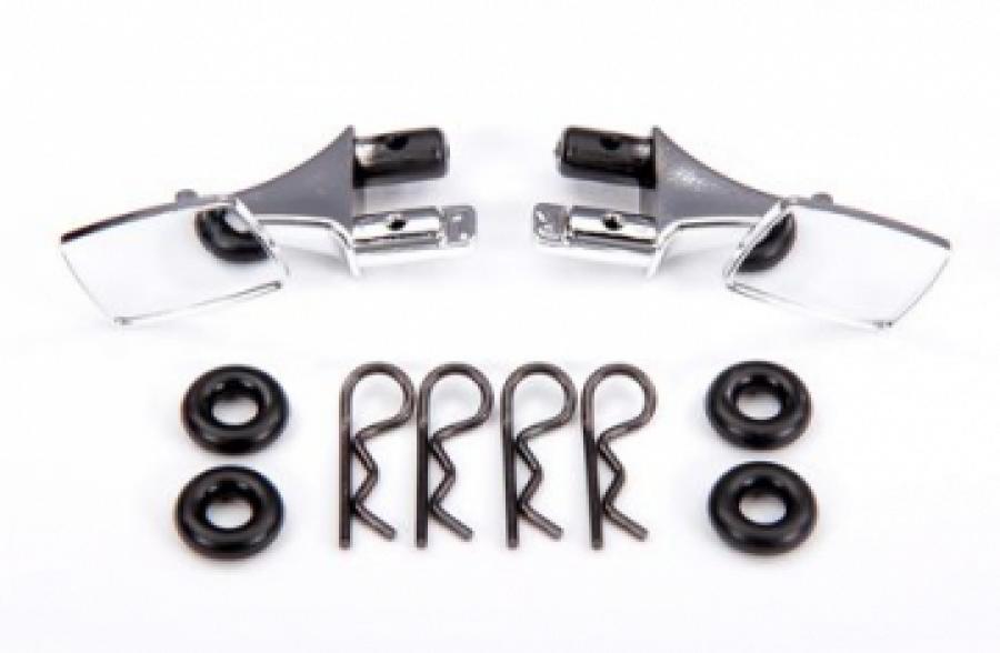 Traxxas Side Mirrors Chrome Chevy Blazer ´72 (#9111) TRX9118