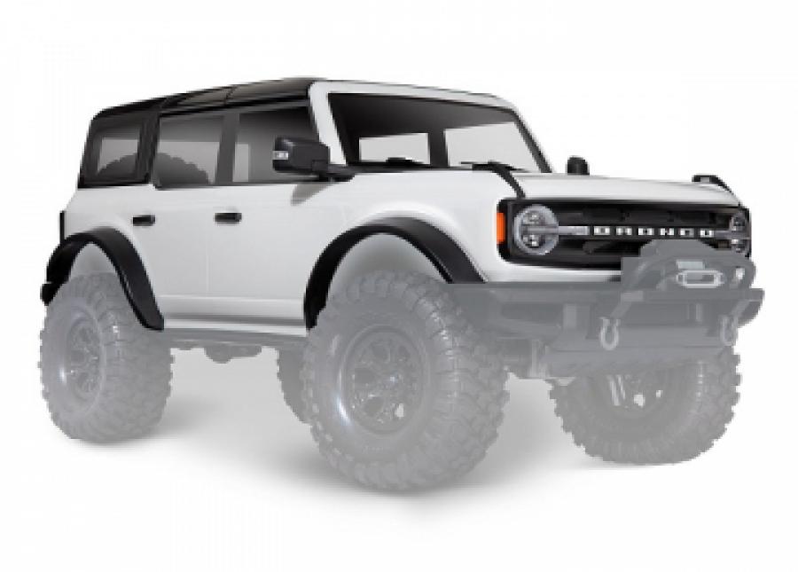 Traxxas Body Ford Bronco 2021 White Complete TRX9211L