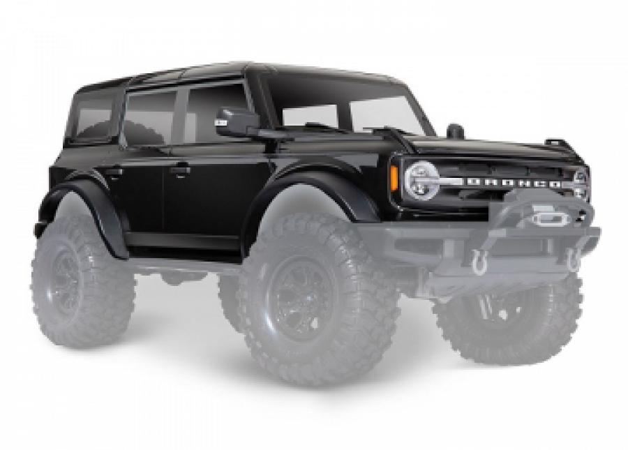 Traxxas Body Ford Bronco 2021 Black Complete TRX9211T