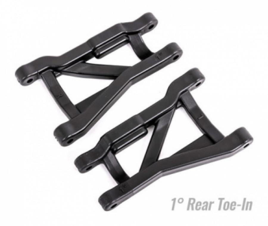 Traxxas Suspension Arms Rear HD (1° Toe-In) Black (2) Drag Slash TRX9431
