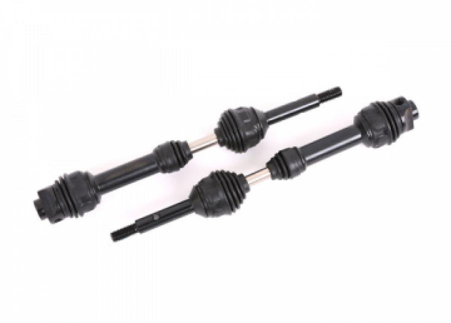 Traxxas Driveshafts Rear CV Steel Complete (2) Drag Slash, Bandit TRX9450R