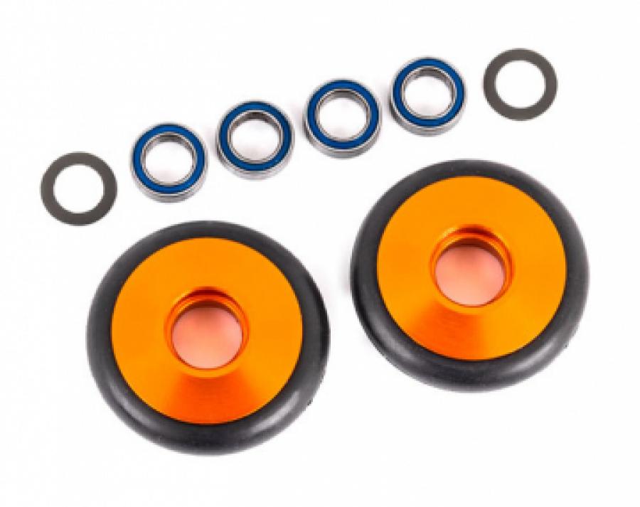 Traxxas Wheel Set Alu Orange Wheelie Bar  Drag Slash TRX9461A