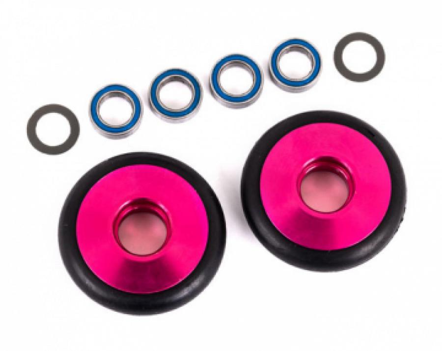 Traxxas Wheel Set Alu Pink Wheelie Bar  Drag Slash TRX9461P