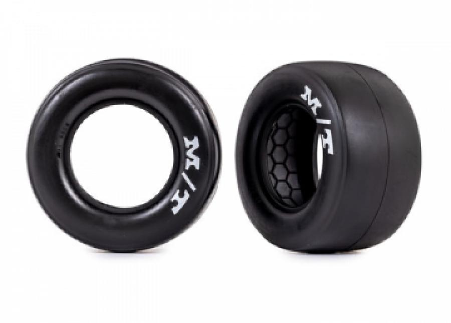 Traxxas Tires Rear Mickey Thompson Sticky Compound (2)  Drag Slash TRX9471R