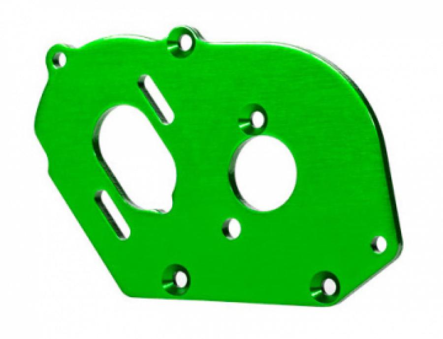 Traxxas Motor Plate 4mm Green  Magnum 272R Transmission TRX9490G