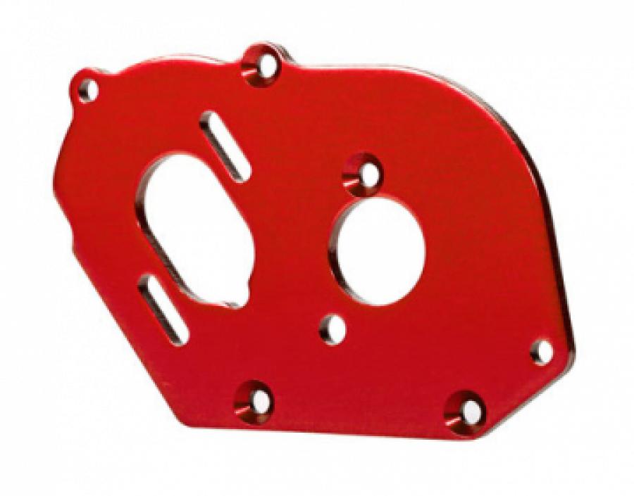 Traxxas Motor Plate 4mm Red  Magnum 272R Transmission TRX9490R