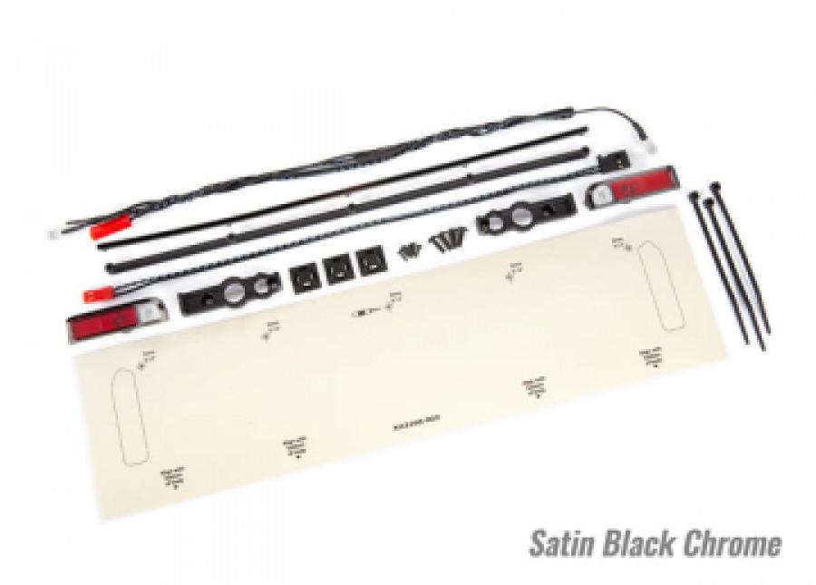 Traxxas LED Lights Rear Set Satin Black Chrome  Chevrolet C10 TRX9497A