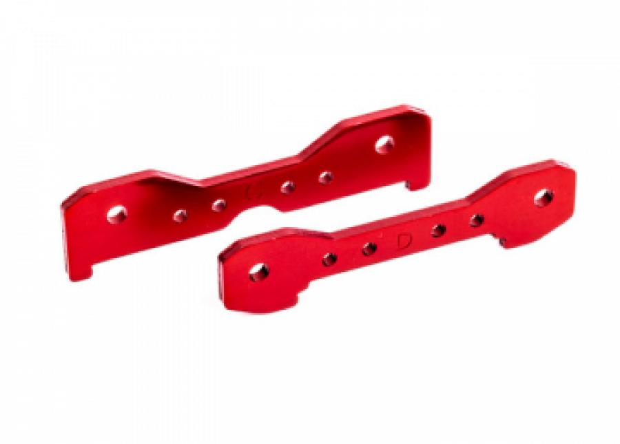 Traxxas Tie-Bars Rear Alu Red Sledge TRX9528R