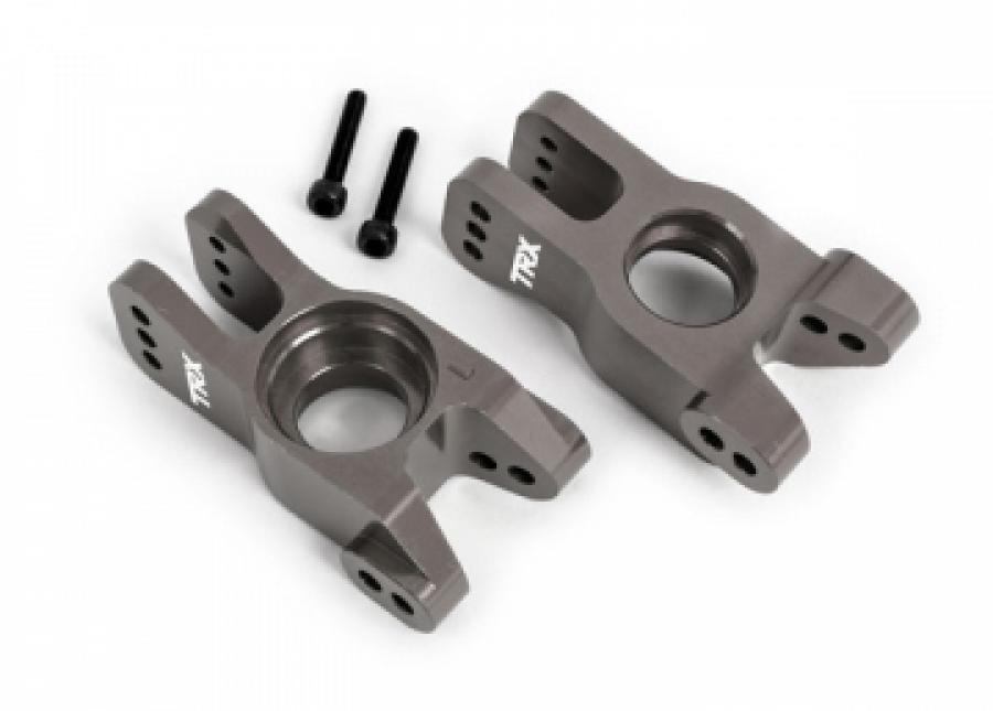 Traxxas Carriers Stub Axle Alu Grey (Pair) Sledge TRX9552A