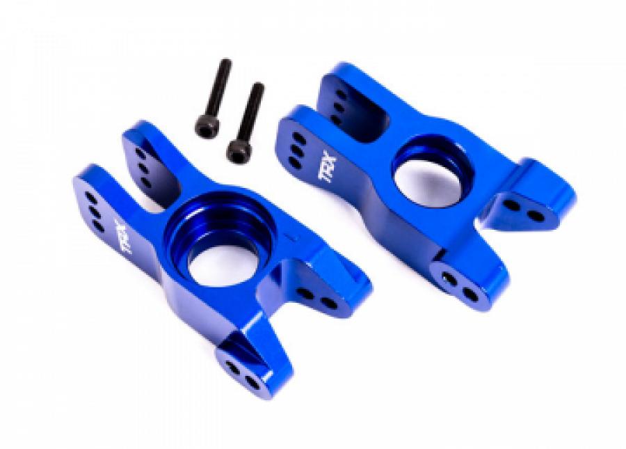Traxxas Carriers Stub Axle Alu Blue (Pair) Sledge TRX9552X