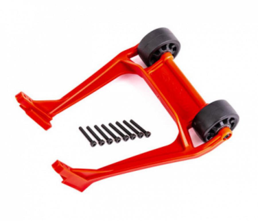 Traxxas Wheeli Bar Assembled Red Sledge TRX9576R