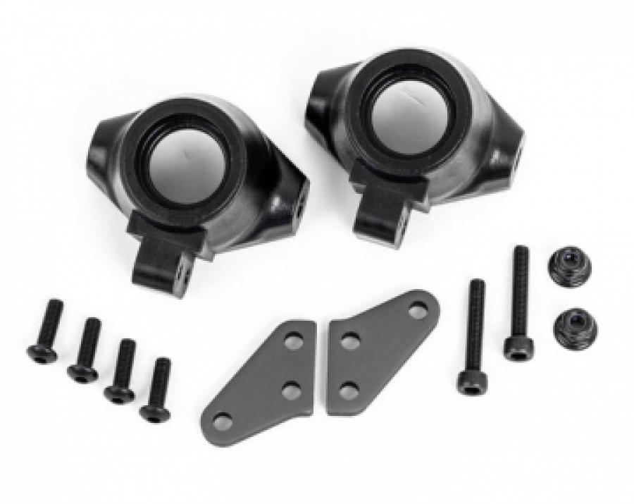 Traxxas Steering Blocks + Arms Alu Grey (Pair) Sledge TRX9637A