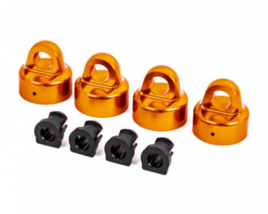 Traxxas Shock Caps Alu Orange GTX (4) TRX9664T